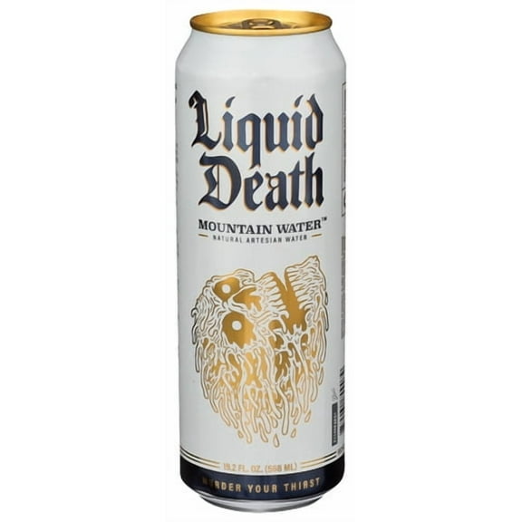 (Pack of 24) Liquid Death Still Mountain Water 19.2 fl oz