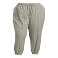 thumbnail image 5 of CHOK Women‘s Plus Size Soft Joggers, 5 of 5