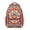 Red-9, variant on Decorative Tribal Mandala Backpack for Elementary Students, Artistic Sacred Style with Zen-Inspired Pattern, Water-Resistant & Lightweight