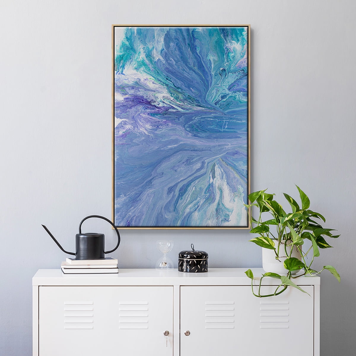 Trying to Focus Framed Premium Gallery Wrapped Canvas - Ready to Hang