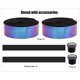 thumbnail image 1 of Cinturones de barra transpirable antideslizantes de bicicleta de carretera con tapones de manillar accesorios de ciclismo JShteea Accesorios para bicicletas, 1 of 9