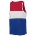 thumbnail image 3 of Youth Mitchell & Ness Royal/Red Philadelphia 76ers Hardwood Classics Special Script Tank Top, 3 of 3