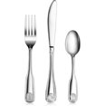 thumbnail image 1 of New Star Foodservice 58901 Shell Pattern, 18/0 Stainless Steel, 36 piece Flatware Set, 1 of 9