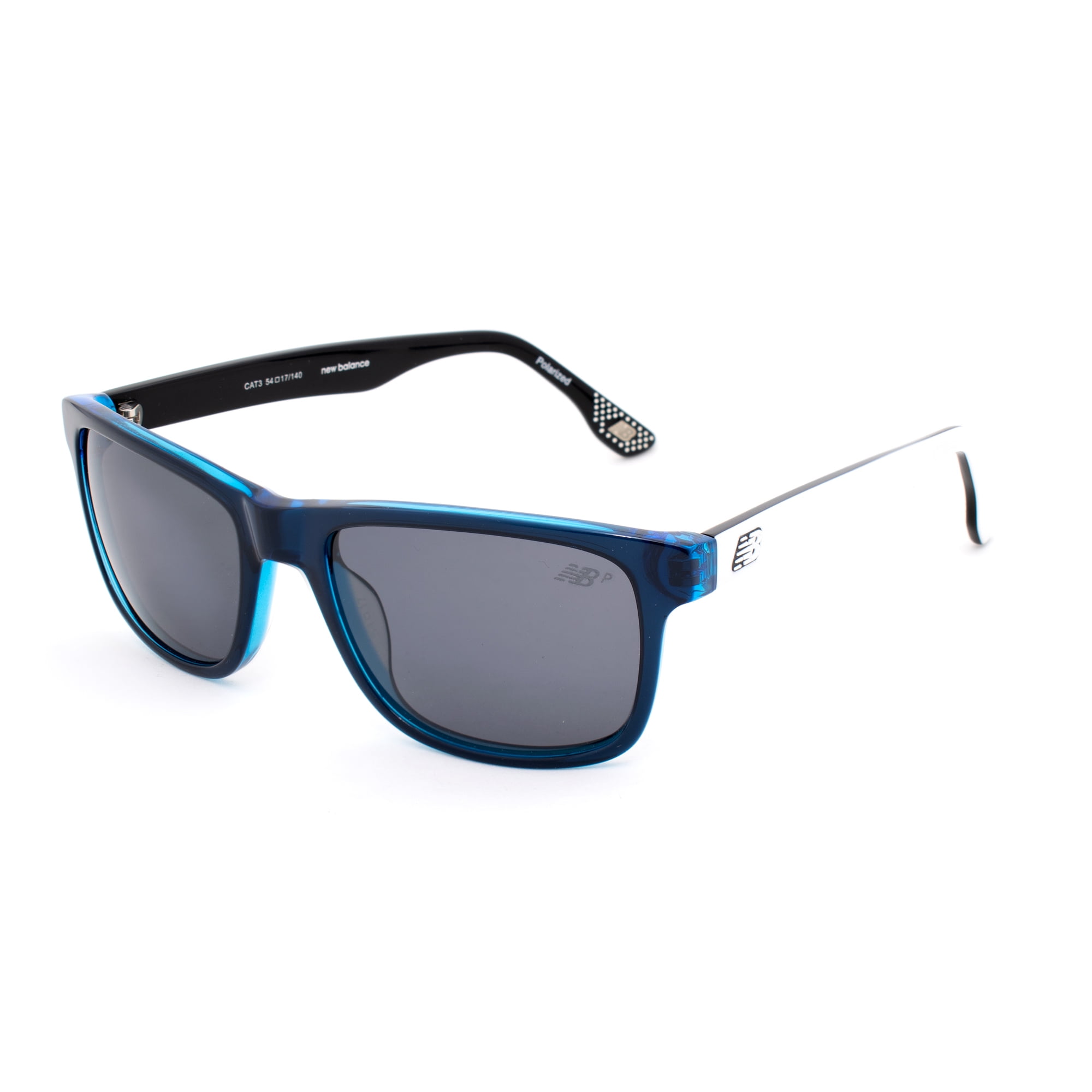 SUNGLASSES POLARIZED FASHION SUN GLASSES NEW BALANCE BLUE WHITE MAN