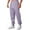 Light Purple #3, variant on LNZGNM Big and Tall Sweatpants Men Casual Elastic Waist Straight Leg Sweatpants Drawstring Fleece Sweatpant S-5XL Lightweight Track Pants Yoga Running Gym Sweatpant, Dark Gray L