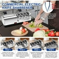 thumbnail image 2 of YBSVO 4 Stage Heavy-Duty Professional Electric Knife Sharpener, 2 of 7