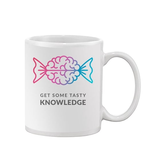 Get Some Tasty Knowledge. Mug  -Image by Shutterstock,