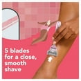 thumbnail image 2 of joy Razor for Women, 5 Blades, Manual Razor, Handle +4 Blade Razor Refills, Pin, 2 of 8