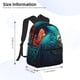 thumbnail image 2 of Easygdp Colorful Flower Bird Mochila Casual para Portátil, Mochila para Escuela, Viajes, Negocios, 2 of 6