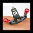 thumbnail image 2 of Router Plane Depth Adjusting Screw Nut Handheld Router Planer for Right Angle Tenon Shoulder Trimming Groove Slotting,1 * Router Plane,Black & Red, 2 of 6