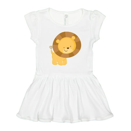

Inktastic Happy Lion Gift Toddler Girl Dress