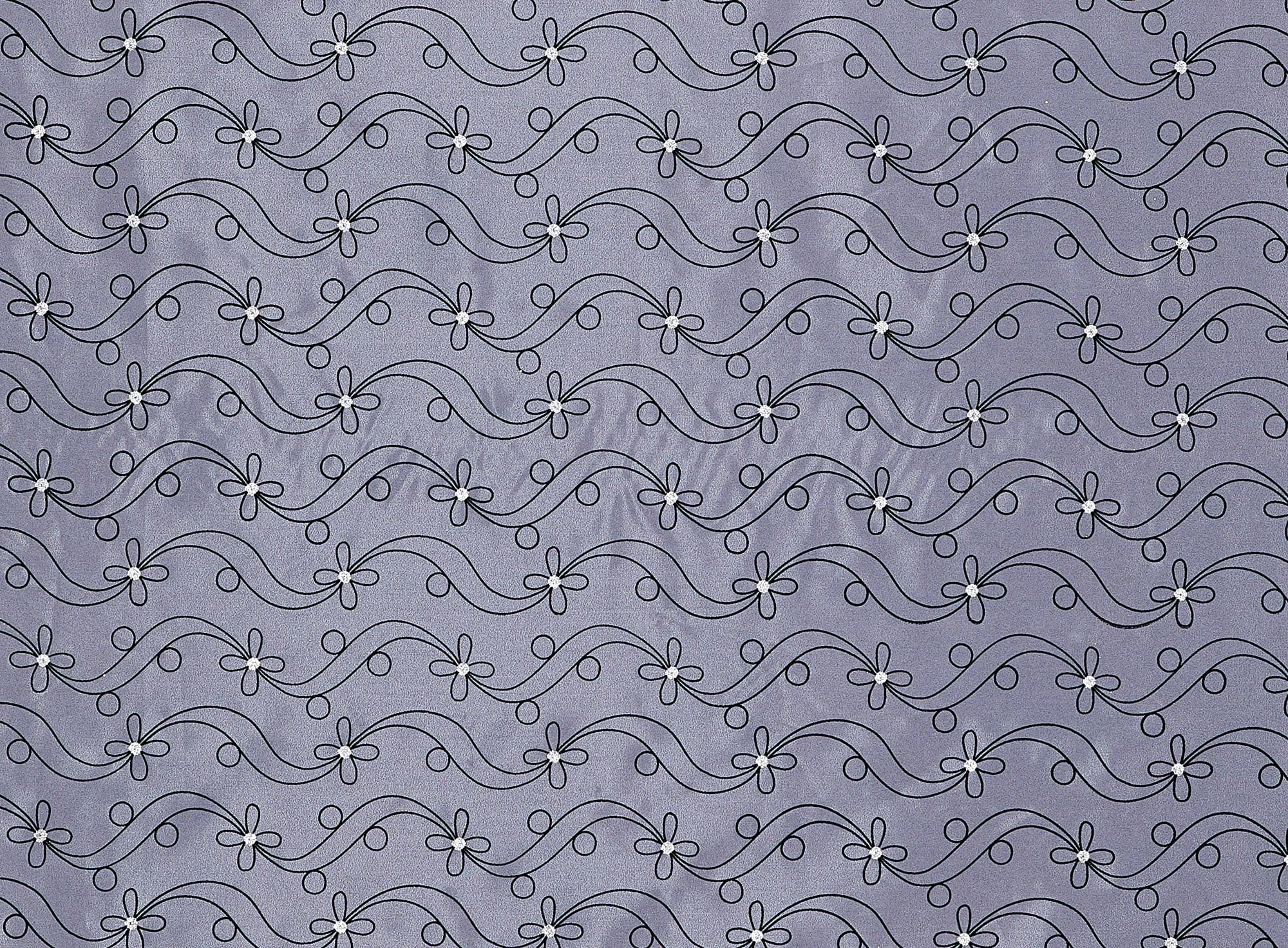 Zelouf Flock W/glitter Hologram On Organza  , Sewing, DIY, Crafts Fabric by the Yard, White/silver, 20 Yard