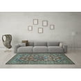 thumbnail image 3 of Ahgly Company Indoor Rectangle Persian Light Blue Traditional Area Rugs, 2' x 3', 3 of 4