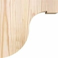 thumbnail image 3 of 3 1/2"W x 8"D x 8"H Del Monte Smooth Corbel, Douglas Fir, 3 of 9