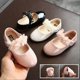 thumbnail image 2 of Girls' Princess Leather Shoes Comfort Sole Non-Slip Performance Shoes for Parties Pageants, 2 of 5