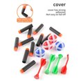 thumbnail image 4 of Tablero de dardos para niños 3 en 1, tablero de dardos seguro para el espacio, juguete de tiro, juegos deportivos para fiestas en interiores y exteriores para niños y niñas, 4 of 10