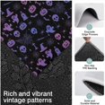 thumbnail image 3 of Purple Halloween Ghost Pumpkin Skull Pattern Kitchen Rugs Sets Of 3,Kitchen Runner Rugs Non Skid Washable,Decorative Kitchen Floor Mats for Kitchen,Sink,Laundry,17"x30"+ 17"x47" + 17"x59", 3 of 6