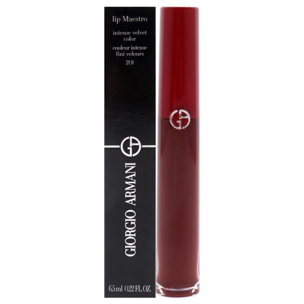 Brillo de labios Giorgio Armani Lip Maestro Intense Velvet 201 6.5 ml