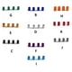thumbnail image 4 of Scienceny 4 piezas de tapas de vástago de válvula de neumático, componente modificado de repuesto, accesorios de modificación de cubierta de Herramientas y ferretería Rojo, 4 of 6
