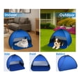 thumbnail image 4 of Carpa para mascotas YCConcept Mini portátil con protección UV de 70 x 50 x 45 cm, 4 of 8