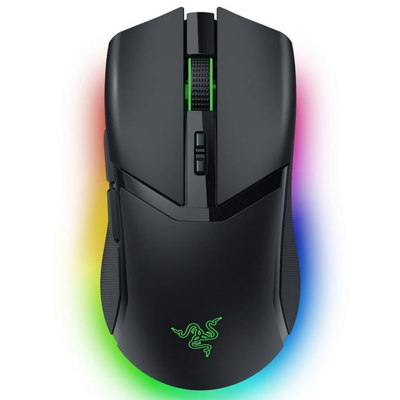 Razer Cobra Pro Wireless Gaming Mouse: 10 Customizable Controls - Chroma RGB Lighting - 30K Optical Sensor - Gen-3 Switches - 2.4GHz, Bluetooth & USB Type C - Up to 170 Hr Battery - Bl