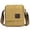 Khaki, variant on Deago Messenger Bag for Men and Women Vintage Canvas Purse Crossbody Shoulder Bag Casual Sling Pack (Black)