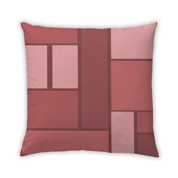 Ahgly Company Indoor Square Contemporary Throw Pillow, 18 inch by 18 inch