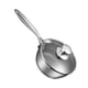 thumbnail image 4 of Olla para de acero inoxidable, olla multifuncional con tapa de vidrio, olla para sopa, olla para leche para , fideos, cafetería y cocina 20cm, 4 of 9