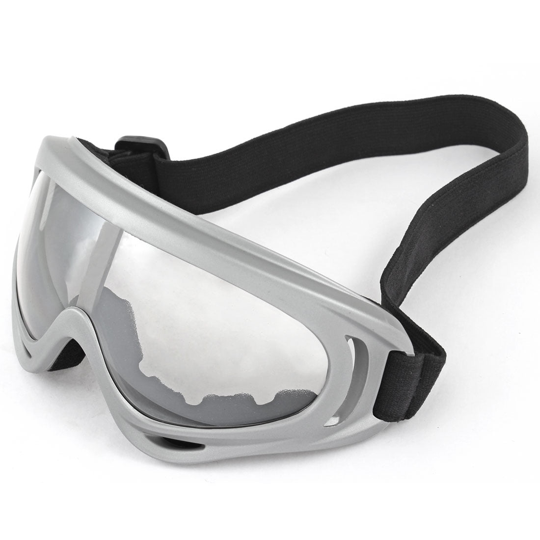 Eye Protection Clear Lens Windproof Eyewear Winter Ski Skiing Goggles Glasses by Unique-Bargains