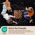 thumbnail image 4 of Design&I 8'x10' Ultra Soft Area Rug, Snake Intertwined Serpent Lunar Phases Shimmering Stars Occult None Fluffy Washable Non Shedding for Bedroom Living Room Under Sectional, 4 of 7