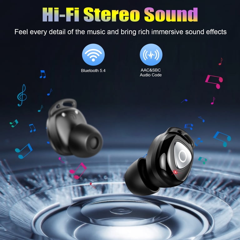 Cillso Wireless Earbuds, Bluetooth 5.4, IP7 Waterproof photo 4