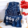thumbnail image 2 of Large Flannel Blanket for Boyfriend 60" x 80" Soft I Love You More Blanket Husband Blanket from Wife Couple Gifts for Him Romantic Gifts for Men Birthday Anniversary Wedding, 2 of 5