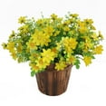 thumbnail image 3 of opvise 1 Bouquet 28 Heads Artificial Fake Cute Flower Home Wedding Garden Decor, 3 of 8