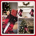 thumbnail image 6 of Lsque 18 Inches Chucky Pattern Christmas Stockings Hanging Ornaments,Knitted Xmas Fireplace Hanging Stocking,Holiday Decoration, 6 of 8