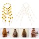 thumbnail image 3 of EeaseMX 2 diademas de flores para el pelo para niñas, accesorios para el cabello con simulación de margaritas, 3 of 7