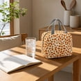 thumbnail image 5 of Insulated Lunch Bag for Women Leopard Print Reusable Tote Bag for Work and School Colorful Gift Idea for Women, 5 of 6