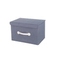 thumbnail image 1 of Caja de almacenamiento Cubo tipo cesta Caja de almacenamiento de armario con asas Caja de almacenamiento plegable Caja de almacenamiento de tela Oxford lavable Wmkox8yii  HFSH1342, 1 of 1