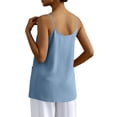 thumbnail image 5 of Cooling Shirts for Women Kelon Tank Top for Women Crew Neck Boho Tops Fashion Boho Clothes Dressy Casual Trendy Clothes, S, 5 of 6