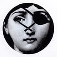 thumbnail image 1 of Stilnovo Mid Century Girl Hacker Wall Clock, 1 of 2