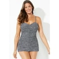 thumbnail image 3 of Swimsuits for All Women's Ruffle Swimdress, 3 of 4