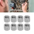 thumbnail image 4 of M8 Female Thread Coupling Nut, Wear Proof Rugged 50Pcs Lightweight Thread Coupling Nut Kit  For Equipment, 4 of 8
