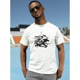 thumbnail image 2 of Carnival Lion B&Q T-Shirt Men -Image by Shutterstock, Male x-Large, 2 of 4