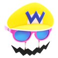 thumbnail image 1 of Gafas de Sol Sun-Staches Wario Oficialmente Licenciadas de Nintendo UV400, 1 of 5