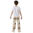 thumbnail image 4 of FORMRS Boys Pajama Pants with Pockets Size 9-10Y Kids Lounge Sleep Bottoms, Beige Fall Books, 4 of 8