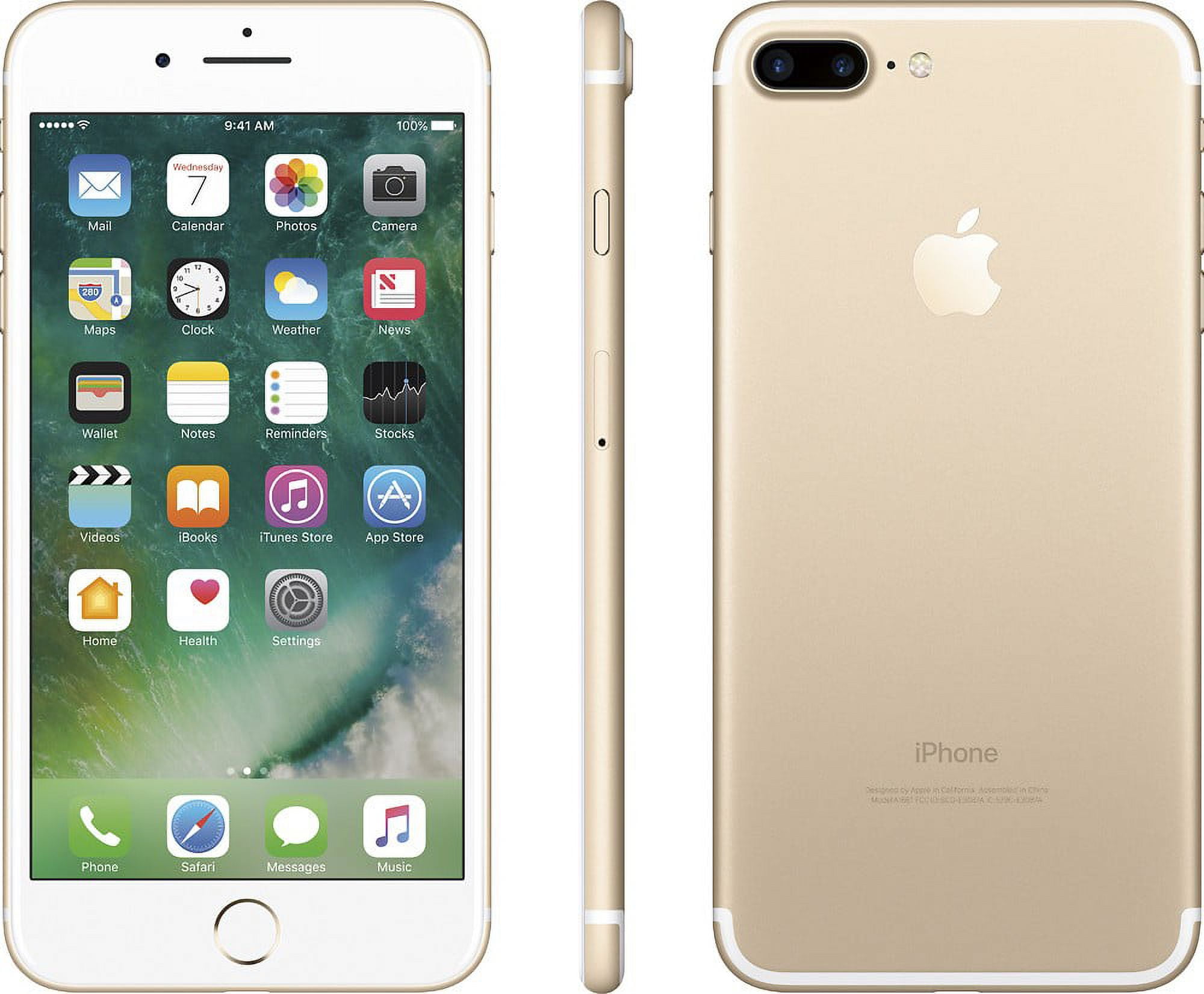 Apple iPhone 7 Plus 128GB ゴールド SIMフリー Restored Apple iPhone 7 Plus 128GB, Gold - Unlocked GSM