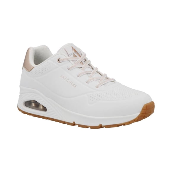Tenis Mujer Skechers Estilo 155196 Color Blanco Talla 22/27 E