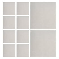 GAXIRE 10pcs Non Skid Carpet Tiles Self Adhesive Carpet Tiles Beige Polyester Easy Install for Living Room