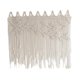 thumbnail image 3 of Tapiz tejido de macramé para decoración de pared, arte artesanal de 80 cm x 110 cm, cortina de macramé con borlas bohemias tejidas, para el hogar, el, 3 of 9