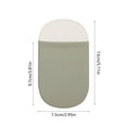thumbnail image 2 of Self Adhesive Mouse Organizer Laptop Back Pouch Non Tracking Stretchy Lycra Mouse Pouch Oval, 2 of 7