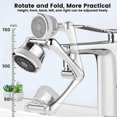 thumbnail image 3 of 1080 Faucet Aerator, Rotating Faucet Nozzle with Four Water Outlet Modes, Multi-Functional Rotating Pull-Down Faucet with Adjustable Knobs for Kitchen, 3 of 5